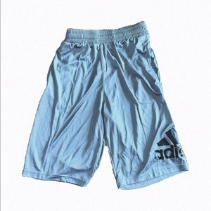 Grey Adidas Basketball Shorts (US S Mens)